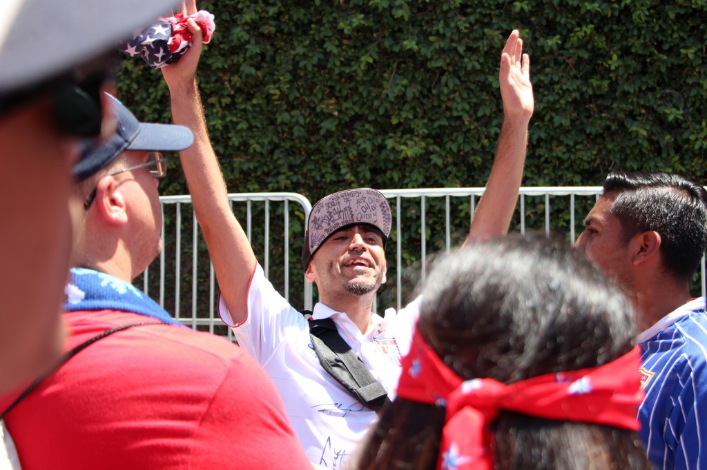 Cheer Leader - American Outlaws San Diego March to the Match